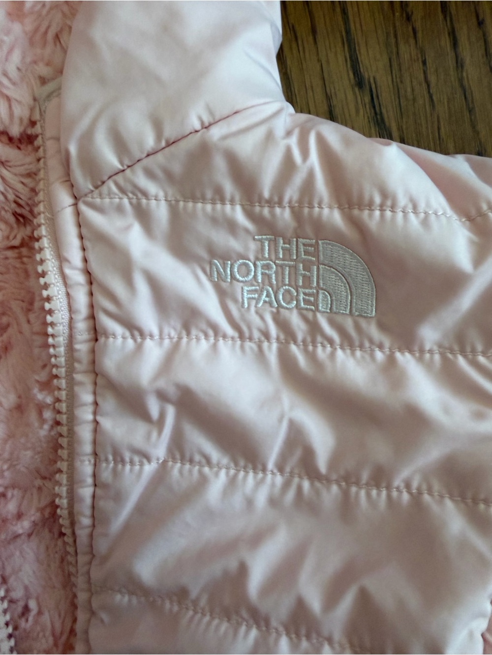 The North Face Girls' Light Pink Puffer Jacket